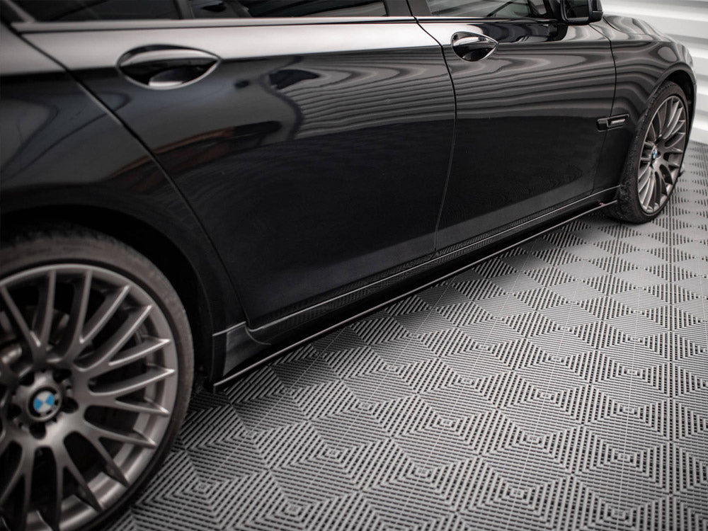 Maxton Design Side Skirts Diffusers Bmw 7 M-pack F01 (2008-2013)
