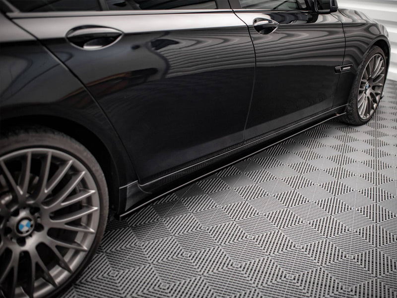 Maxton Design Side Skirts Diffusers Bmw 7 M-pack F01 (2008-2013)