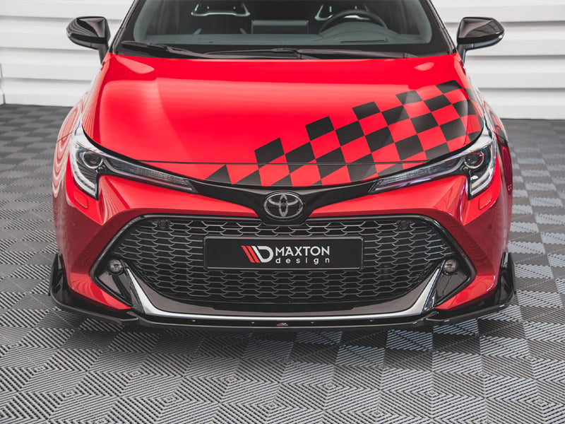 Maxton Design Front Splitter V.1 + Flaps Toyota Corolla GR Sport XII