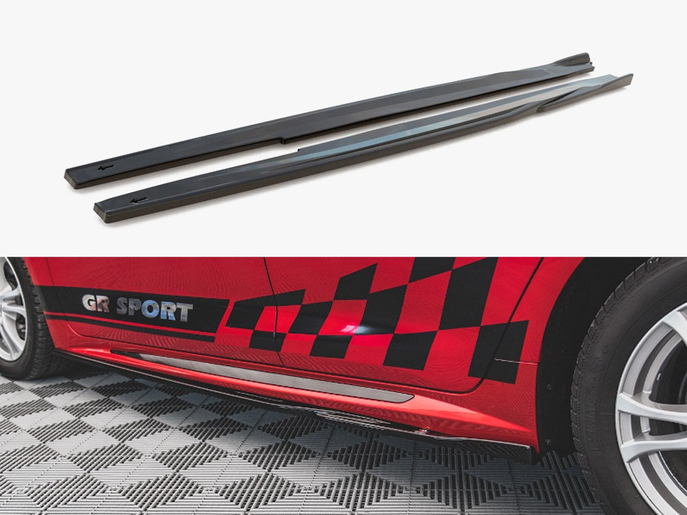 Maxton Design Side Skirts Diffusers Toyota Corolla GR Sport Hatchback XII