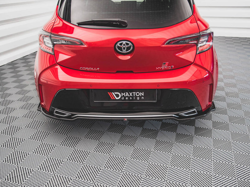 Maxton Design Central Rear Splitter Toyota Corolla GR Sport Hatchback XII