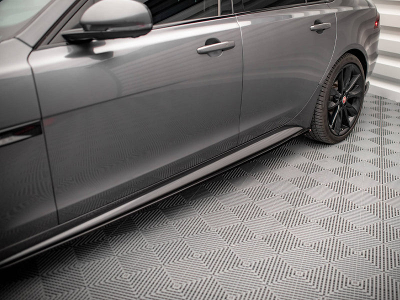 Maxton Design Side Skirts Diffusers Jaguar XF R-sport MK2 (2015-2020)