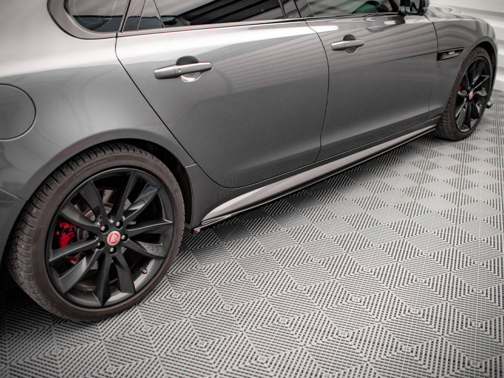 Maxton Design Side Skirts Diffusers Jaguar XF R-sport MK2 (2015-2020)