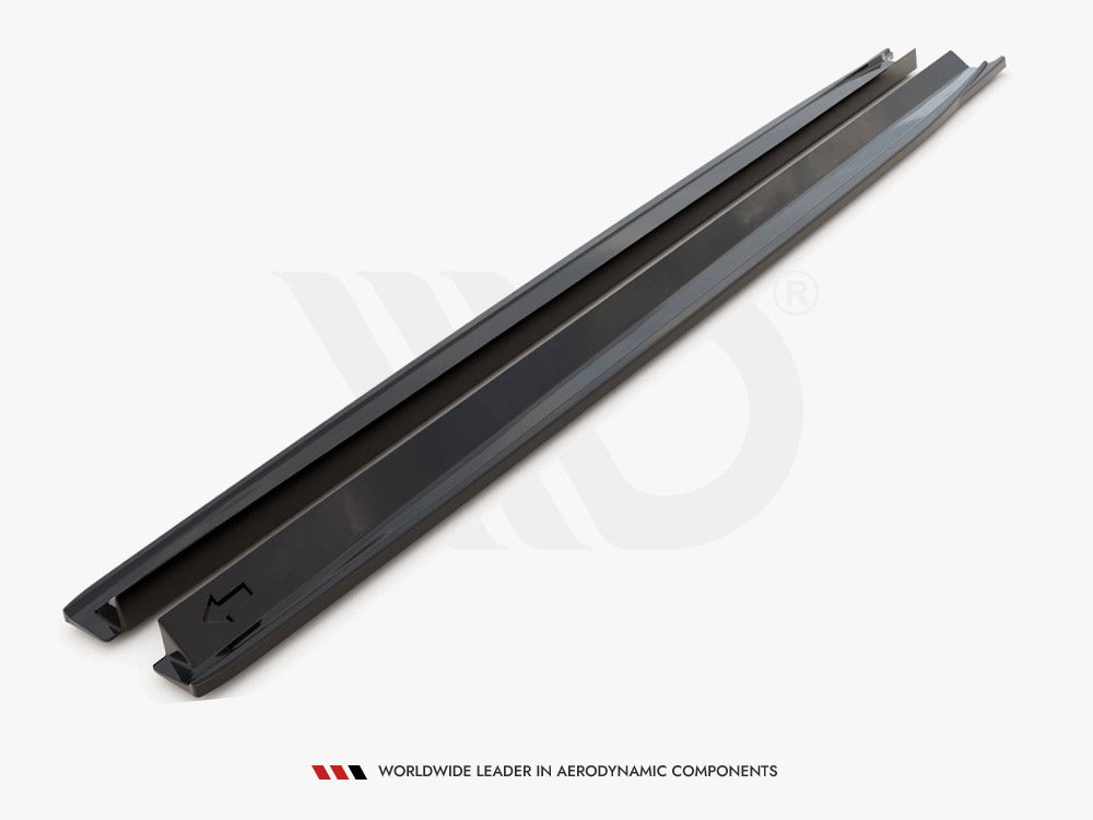 Maxton Design Side Skirts Diffusers Jaguar XF R-sport MK2 (2015-2020)