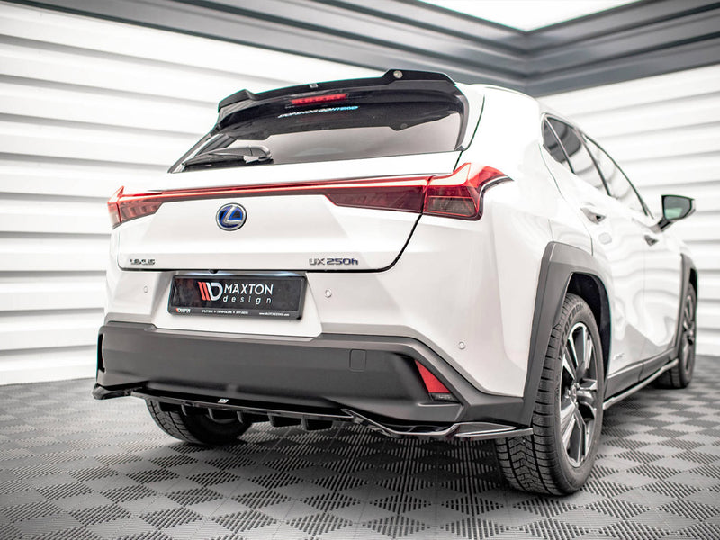 Maxton Design Rear Splitter (Vertical Bars) Lexus UX Mk1
