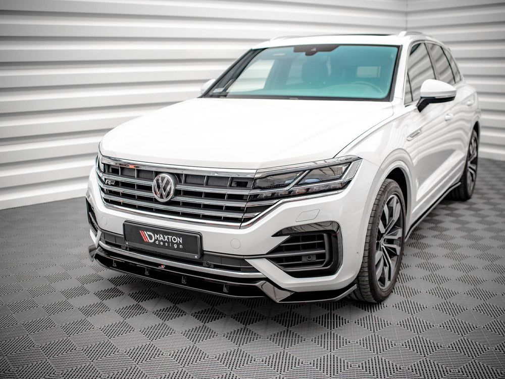 Maxton Design Front Splitter Volkswagen Touareg R-Line Mk3