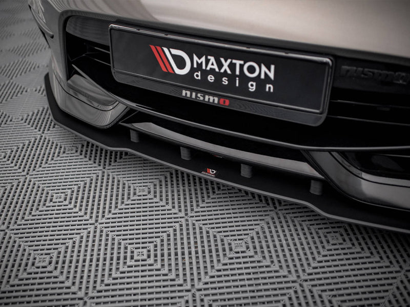 Maxton Design Street PRO Front Splitter Nissan 370Z Nismo Facelift (2014-2020)