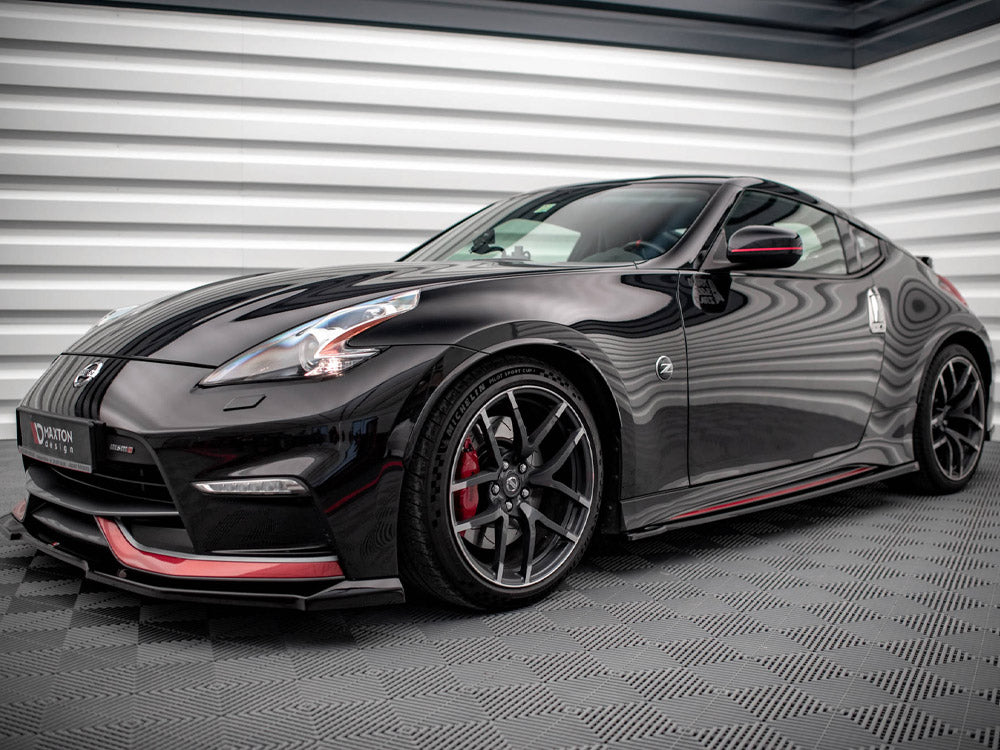 Maxton Design Side Skirts Diffusers V.1 Nissan 370Z Nismo Facelift (2014-2020)