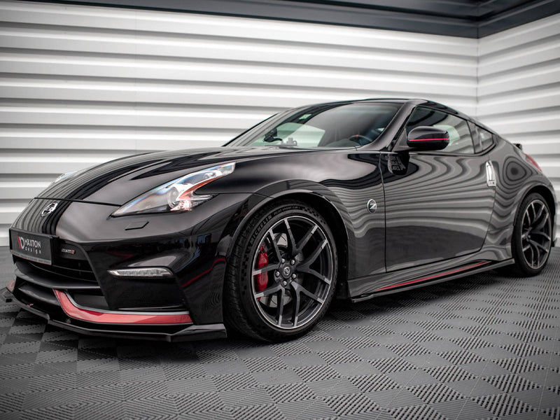 Maxton Design Side Skirts Diffusers V.1 Nissan 370Z Nismo Facelift (2014-2020)