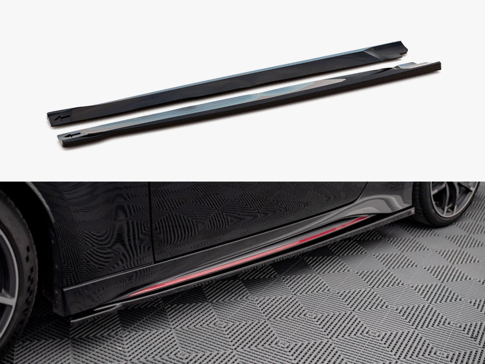 Maxton Design Side Skirts Diffusers V.1 Nissan 370Z Nismo Facelift (2014-2020)