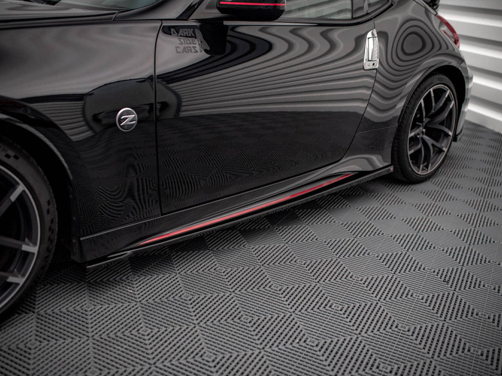 Maxton Design Side Skirts Diffusers V.1 Nissan 370Z Nismo Facelift (2014-2020)