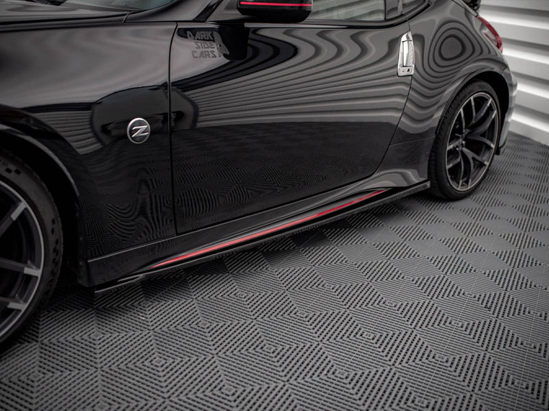 Maxton Design Side Skirts Diffusers V.1 Nissan 370Z Nismo Facelift (2014-2020)