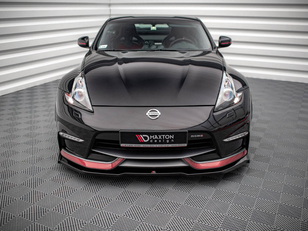 Maxton Design Front Splitter V.1 Nissan 370Z Nismo Facelift (2014-2020)