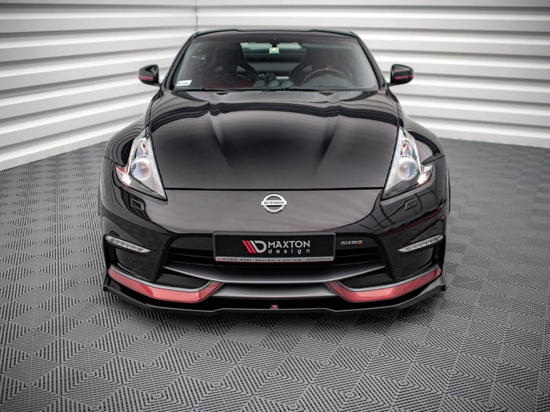 Maxton Design Front Splitter V.1 Nissan 370Z Nismo Facelift (2014-2020)
