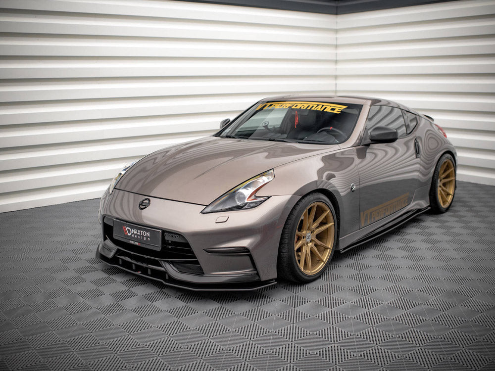 Maxton Design Street PRO Side Skirts Diffusers Nissan 370Z Nismo Facelift (2014-2020)