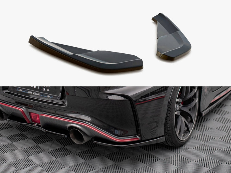 Maxton Design Rear Side Splitters Nissan 370Z Nismo Facelift (2014-2020)