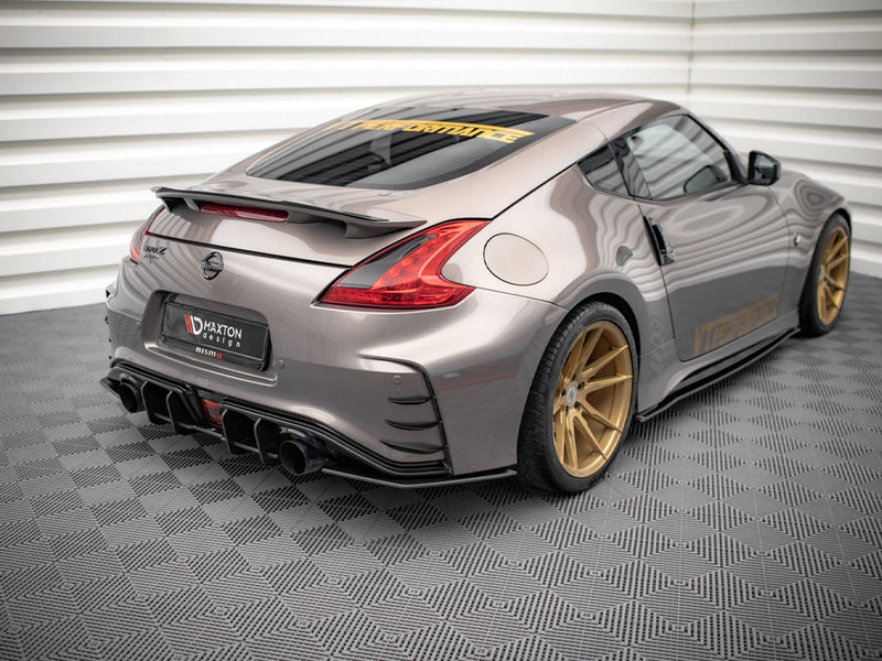 Maxton Design Street PRO Rear Side Splitters Nissan 370Z Nismo Facelift (2014-2020)