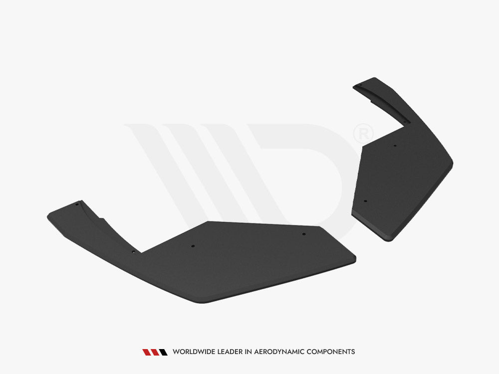 Maxton Design Street PRO Rear Side Splitters Nissan 370Z Nismo Facelift (2014-2020)