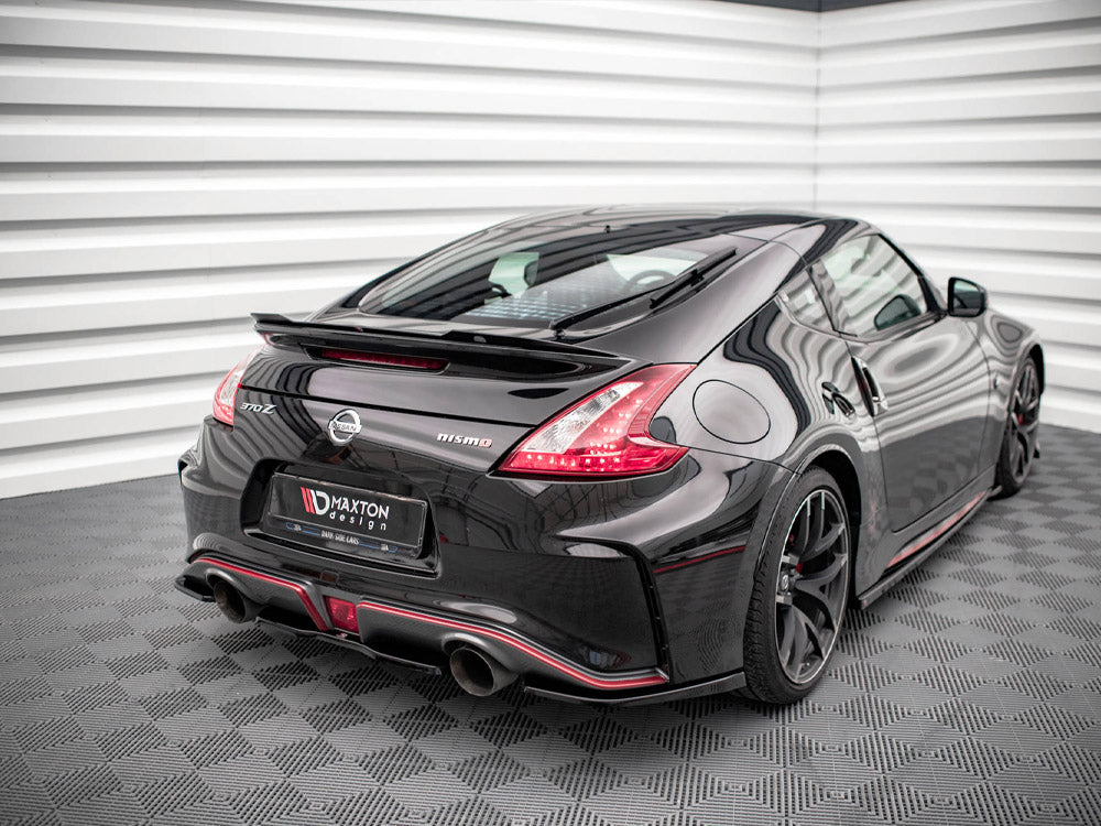 Maxton Design Central Rear Splitter Nissan 370Z Nismo Facelift (2014-2020)