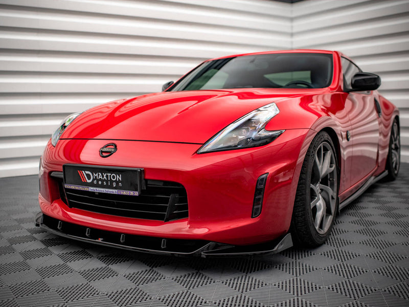 Maxton Design Front Splitter V.2 Nissan 370Z Facelift (2012-2020)