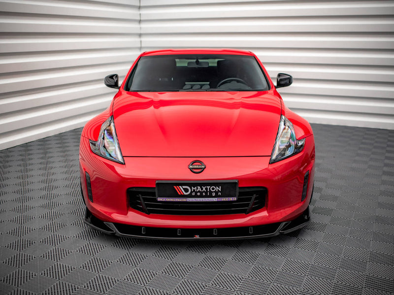 Maxton Design Front Splitter V.2 Nissan 370Z Facelift (2012-2020)