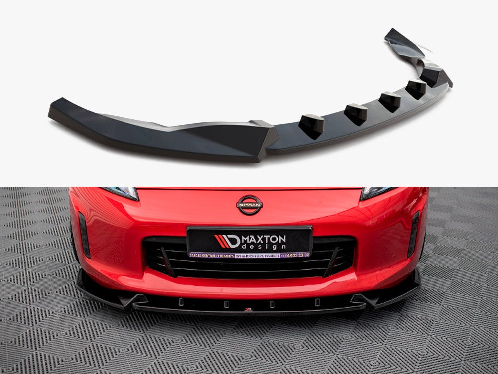 Maxton Design Front Splitter V.3 Nissan 370Z Facelift (2012-2020)