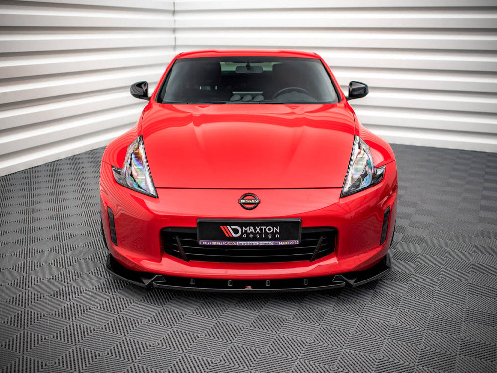 Maxton Design Front Splitter V.3 Nissan 370Z Facelift (2012-2020)