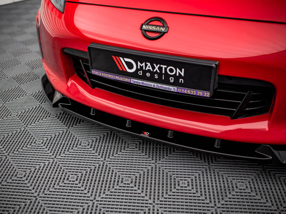 Maxton Design Front Splitter V.3 Nissan 370Z Facelift (2012-2020)