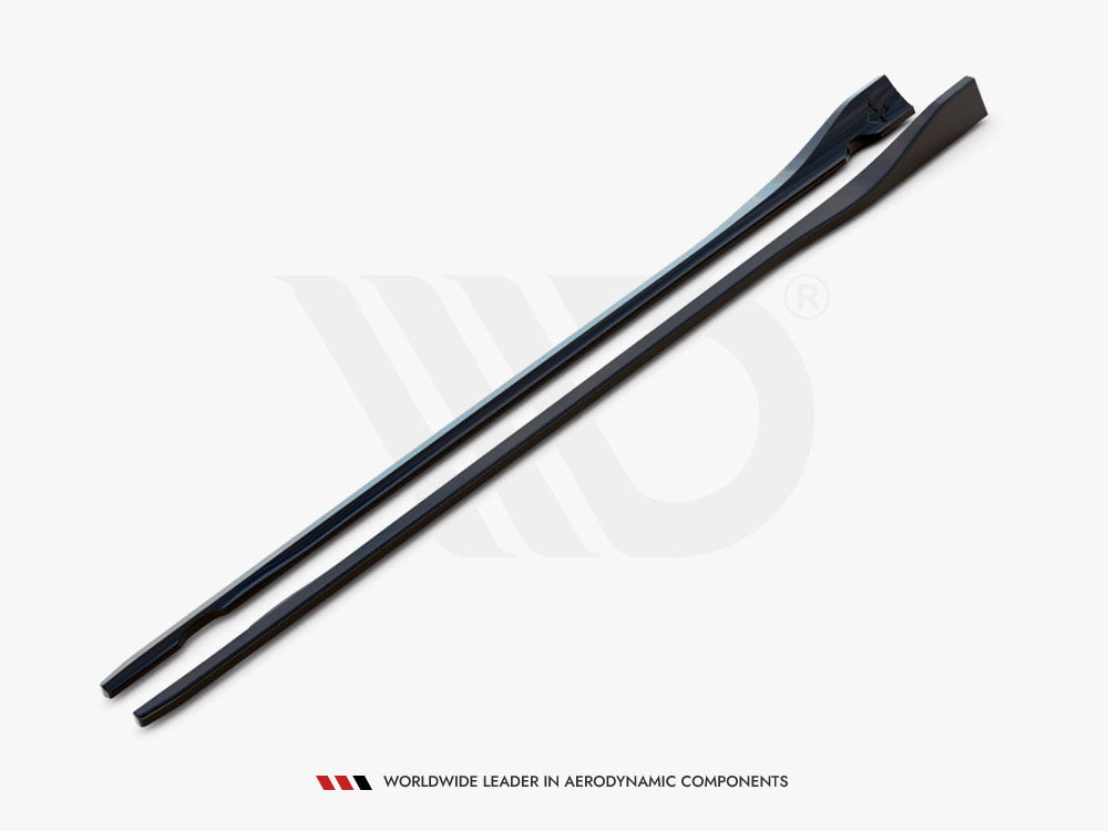 Maxton Design Side Skirts Diffusers Dodge Challenger RT Mk3 Facelift