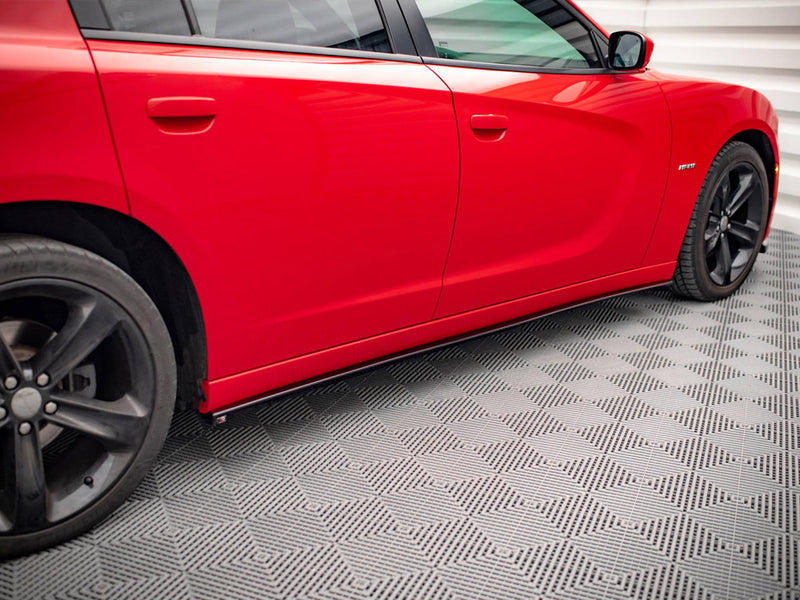 Maxton Design Side Skirts Diffusers Dodge Charger RT Mk7 Facelift