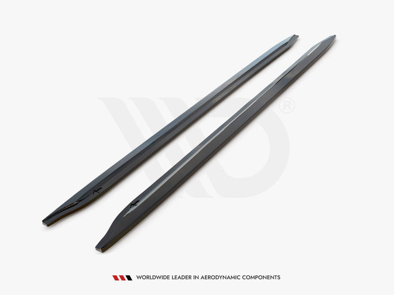 Maxton Design Side Skirts Diffusers V.1 BMW M3 Sedan / Touring G80 / G81