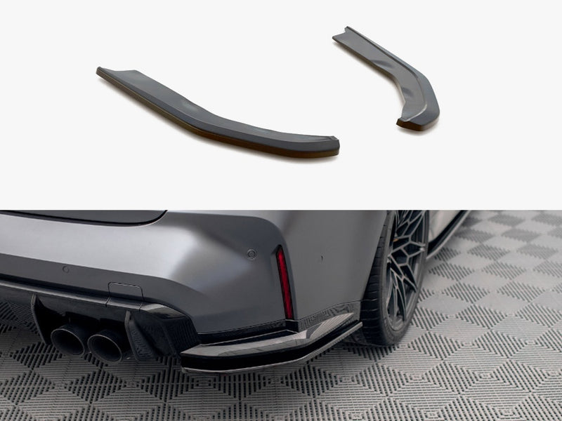 Maxton Design Rear Side Splitters V.1 BMW M3 Sedan / Touring G80 / G81