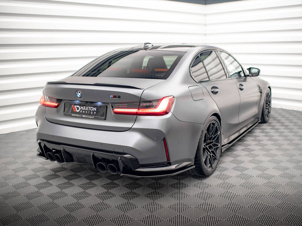 Maxton Design Rear Side Splitters V.2 BMW M3 Sedan / Touring G80 / G81
