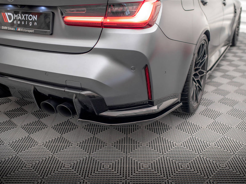 Maxton Design Rear Side Splitters V.2 BMW M3 Sedan / Touring G80 / G81