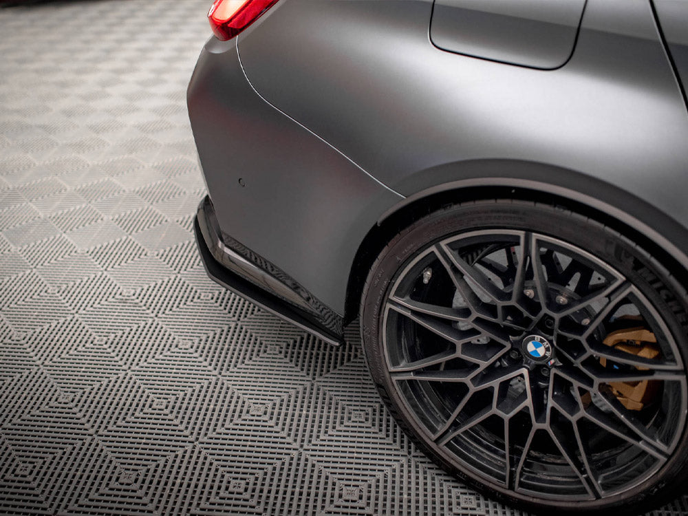Maxton Design Street PRO Rear Side Splitters V.1 BMW M3 Sedan / Touring G80 / G81