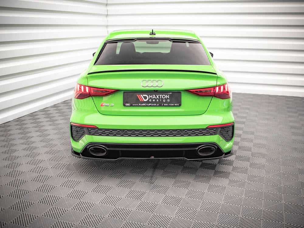 Maxton Design Central Rear Splitter Audi RS3 Sedan 8Y