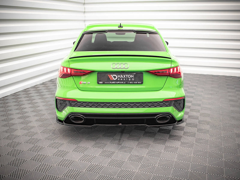 Maxton Design Central Rear Splitter Audi RS3 Sedan 8Y