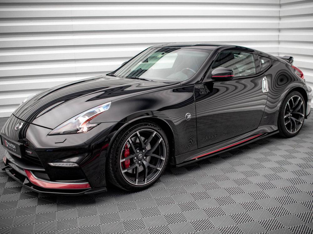 Maxton Design Side Skirts Diffusers V.2 Nissan 370Z Nismo Facelift (2014-2020)