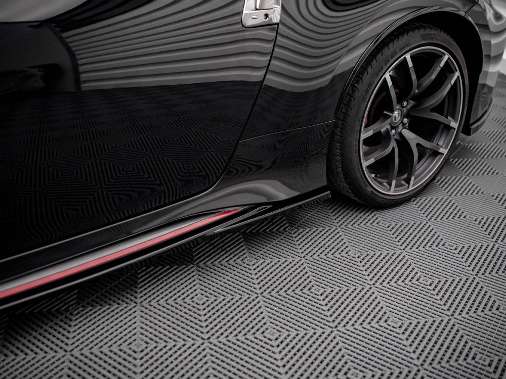 Maxton Design Side Skirts Diffusers V.2 Nissan 370Z Nismo Facelift (2014-2020)