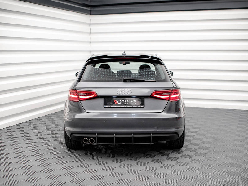 Maxton Design Street PRO Rear Diffuser Audi A3 Sportback 8V (2013-2016)