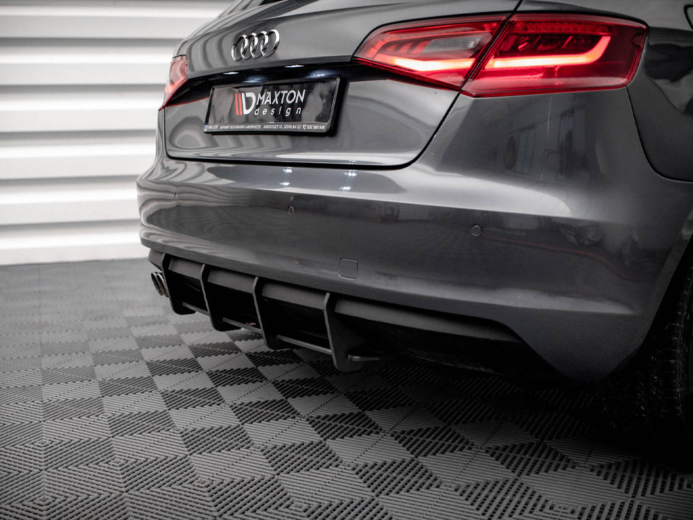 Maxton Design Street PRO Rear Diffuser Audi A3 Sportback 8V (2013-2016)