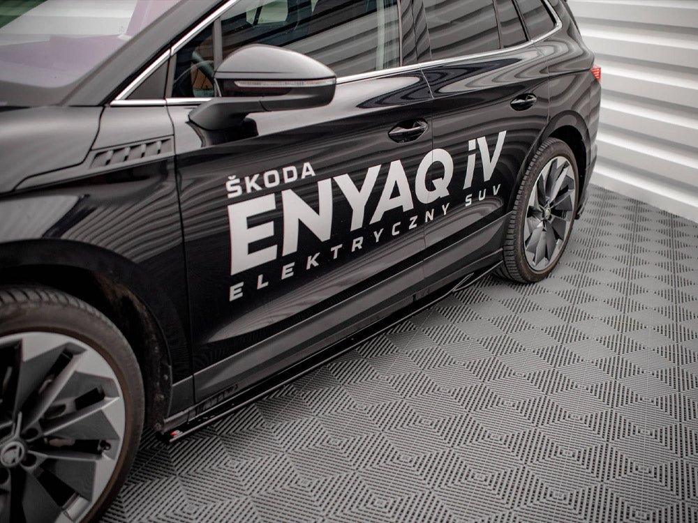 Maxton Design Side Skirts Diffusers Skoda Enyaq IV (2020-)