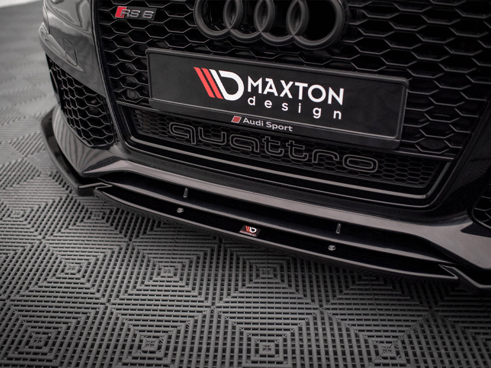 Maxton Design Front Splitter Audi A6 RS6 Look C7 (2011-2017)