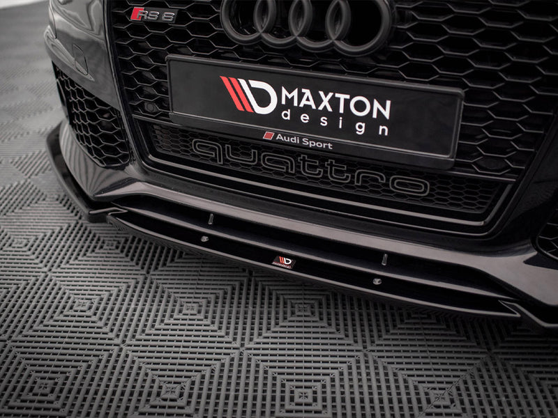 Maxton Design Front Splitter Audi A6 RS6 Look C7 (2011-2017)