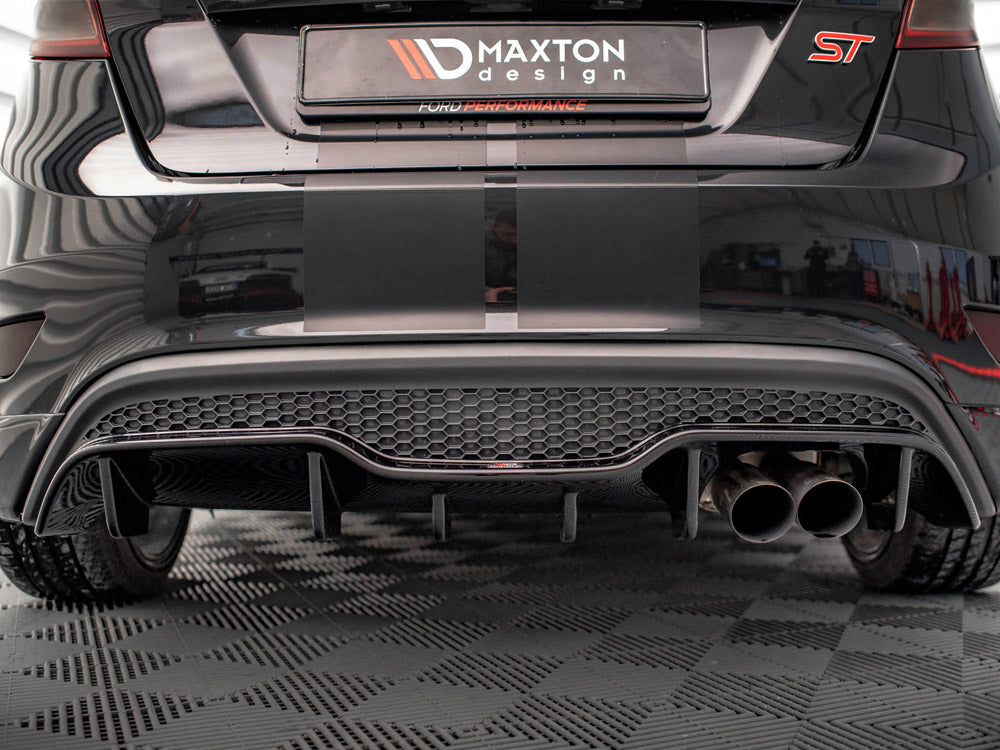 Maxton Design Rear Valance Ford Fiesta ST (5 Door Version) Mk7 Facelift