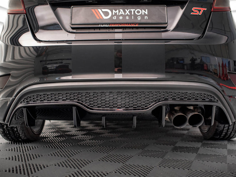 Maxton Design Rear Valance Ford Fiesta ST (5 Door Version) Mk7 Facelift