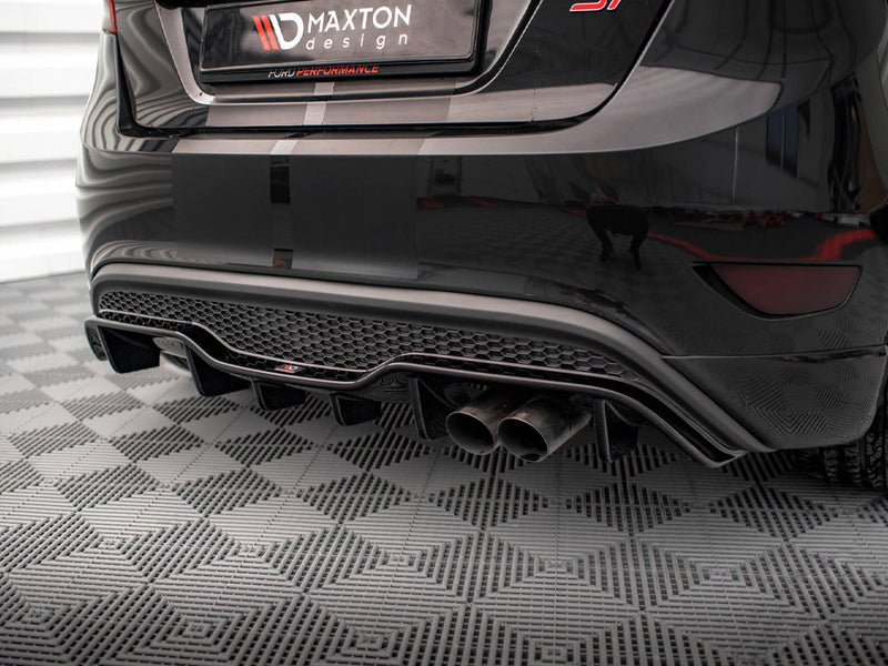 Maxton Design Rear Valance Ford Fiesta ST (5 Door Version) Mk7 Facelift