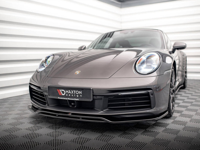 Maxton Design Front Splitter Porsche 911 Carrera 4S 992