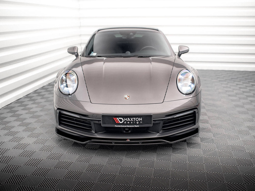 Maxton Design Front Splitter Porsche 911 Carrera 4S 992