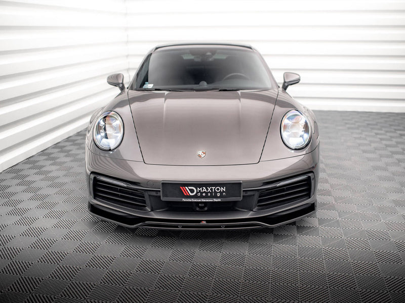 Maxton Design Front Splitter Porsche 911 Carrera 4S 992